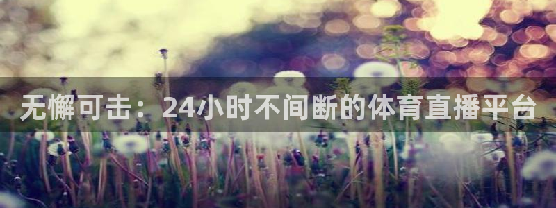球友直播nba在线直播：无懈可击：24小时不间断的体育直播平台
