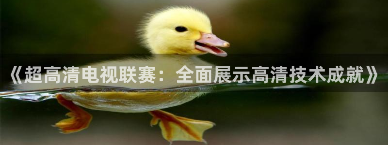 球友体育免费下载：《超高清电视联赛：全面展示高清技术成就》